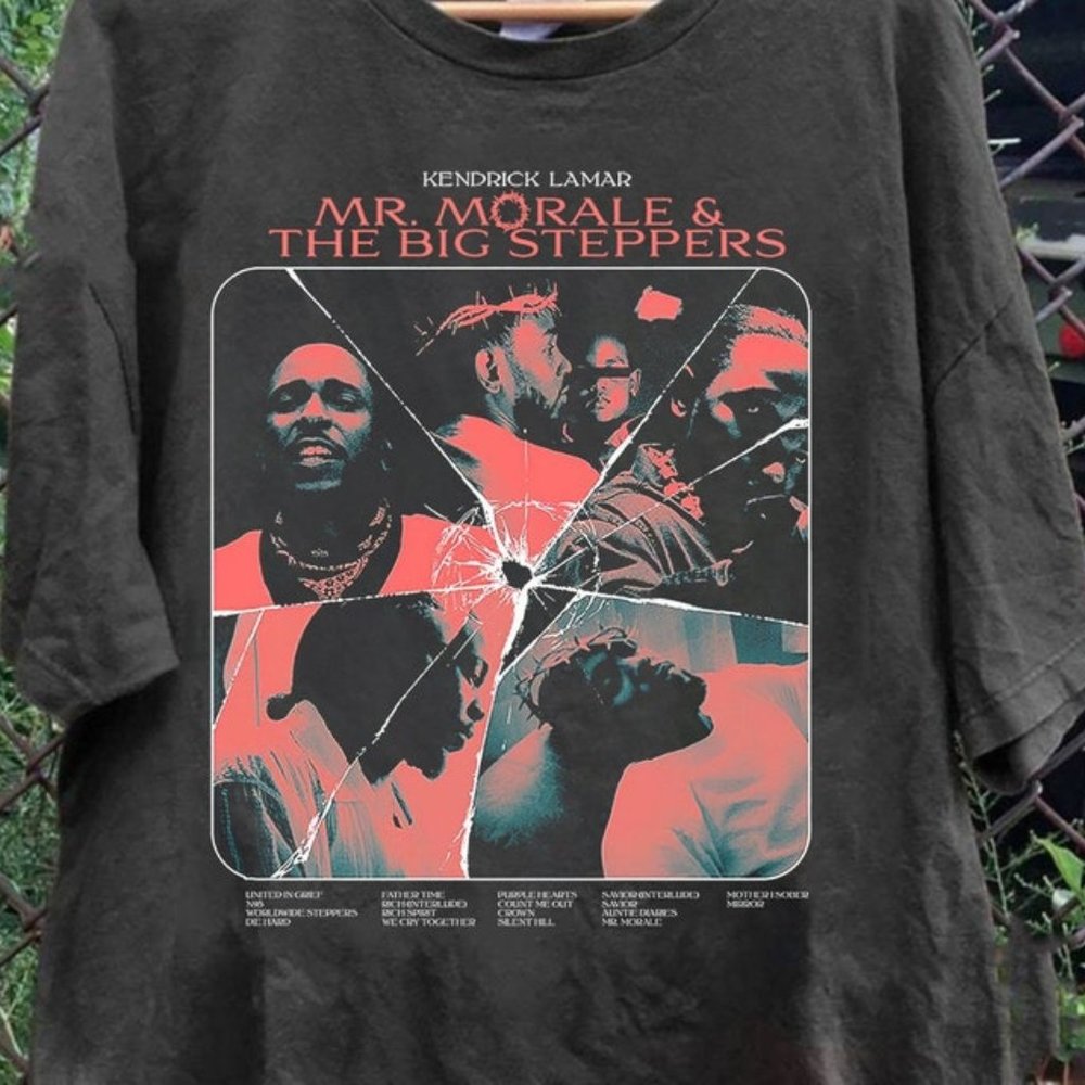 Kendrick Lamar Mr. Morale & The Big Steppers Shirt, Vintage Kendrick Lamar Shirt